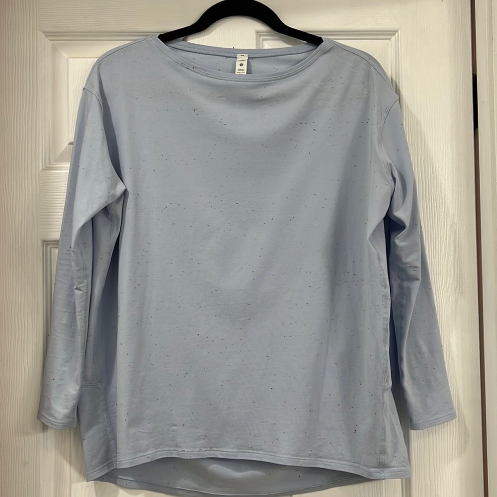Lululemon Back In Action Long Sleeve Top